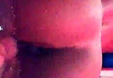 Intense pounding of petite ebony ass with deep penetration and moans