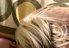 jenn gets covered in cum from huge cocks