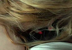 Sloppy blowjob with handjob action from eager performer