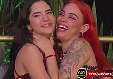 i'm soo horny redhead masturbating with lovense toy at ggmansion