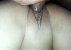 Porn: Big tits amateur couple riding cock and enjoy with toys