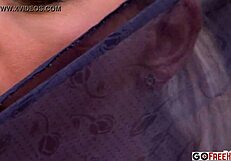 Blonde Bodyguard Fan Shows Off Shaved Look Outdoors