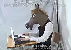 Giant Balloon Stretches Pregnant Woman's Maternity Wear