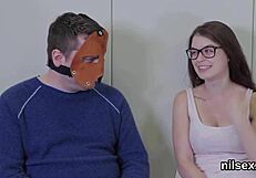 Horny chick GETS TAKEN in ASS hole madhouse for therapy!