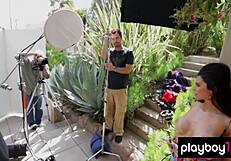 Alana Campos Strips Outdoors Revealing Huge Boobs