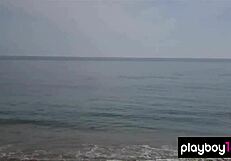 Alana Campos Strips Outdoors Revealing Huge Boobs