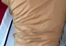 Amazing Alexa Joes Shows Her Creamy Pussy And Blows Bent Over!