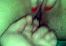 Intense solo masturbation session