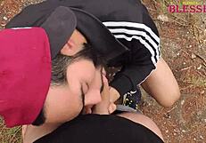 magic javi intensely fucks tattooed fan outdoors