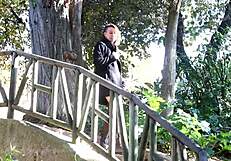 Outdoors Getting Naked in Public Park Barcelona