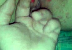 Intense solo masturbation session