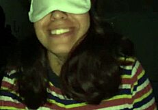 Argentinian Prostitute Blindfolded Sucks Cock in POV Slut Style
