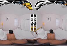 Freya Kennedy dares you in virtual porn. 'Do you want to fuck me with that big black cock?'