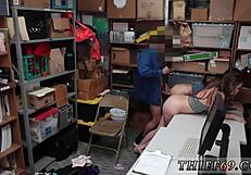 Cop Uses Strapon to Blackmail Suspects in Hardcore Threesome