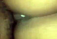 i bent over for sloppy doggystyle, my wet pussy creamin on his cock