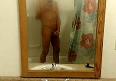 playing in the bath with some fun shower time