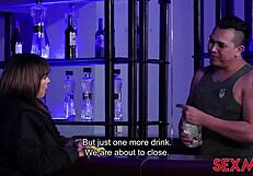 patricia acevedo is alone in the bar