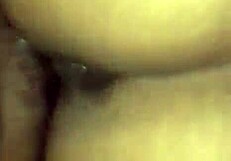 i bent over for sloppy doggystyle, my wet pussy creamin on his cock