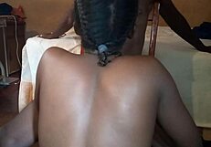 Candy voldur, a teen 18+, rides an old man's monster cock