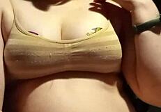 Can you handle this teen slut's titty play?