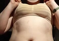 Can you handle this teen slut's titty play?