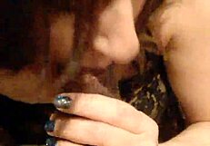 feeling the rush while sucking daddy's cock