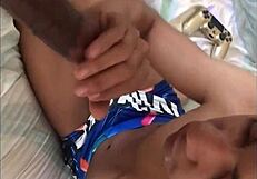 Bbc cumshot on ebony teen face after deepthroat