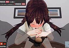 I guide you through this intense Japanese hentai anime jerk off session with toys and handjob instructions, recommending earphones for immersive ASMR cumshot experiences.