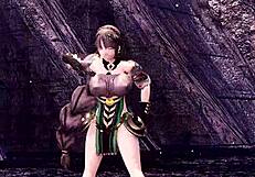 MMD dancing with Demeter’s nudity in patchwork staccato by Bobopenguin