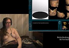 naked scarlet feels intense hand pleasure