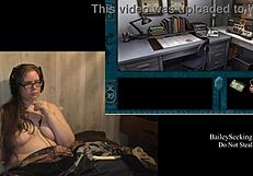 naked scarlet feels intense hand pleasure