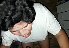 Prostitute takes all in her ass for anal fucking. Intense action in the tight hole.