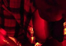 Intriguing POV of Michael giving excellent head to a fat ebony bitch