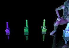 Testing various dildos for fun