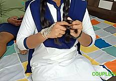 School drop-off request from brother due to late wake-up.