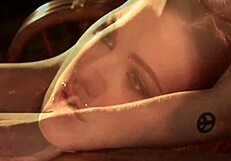 Tess Taylor Arlington flaunts her big natural tits in cybergirl video