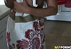 white guy enjoys latina girlfriend in pov