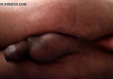 Anal Dildo Masturbation Ends with Explosive Cum!