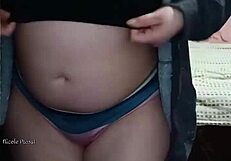 Chubby Girl Nicole Bloated And Round