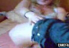 Blonde Teen Amateur Explores Her Body