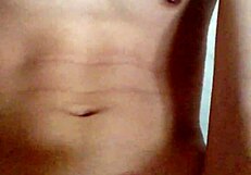 Chinese man masturbates intensely