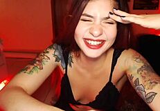 Watch this dominican teen rub her pussy firmly on webcam!