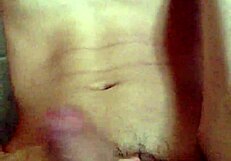 Chinese man masturbates intensely