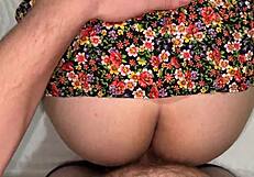 I met a naughty tinder date in a sexy little 18+ dress and fucked her hard