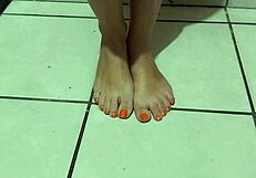 I Feel Shocked Seeing My Stepdaughter's Secret Foot Fetish Videos on Her Phone