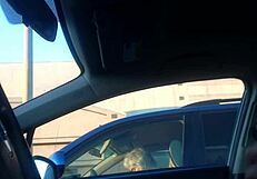 she flashed her cock and loved it 😍