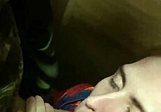 sucked on the balcony or auf dem balkon casey donovan david galager