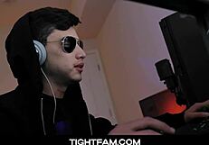 kenzie madison deepthroats her horny stepbrother