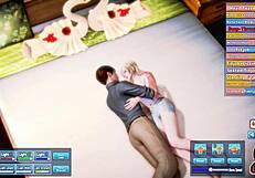 short blonde teases with pleasures and intense fucks