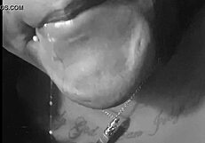 my talented dread head gives an amazing blowjob and takes a cumshot